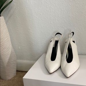 White vintage style sandal Dorothy Perkins